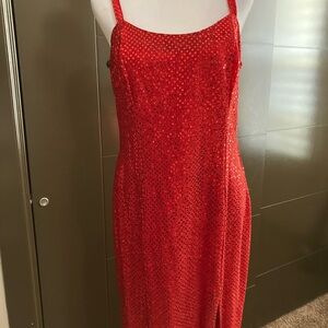 Roberta Bridal Elegant Red Gown